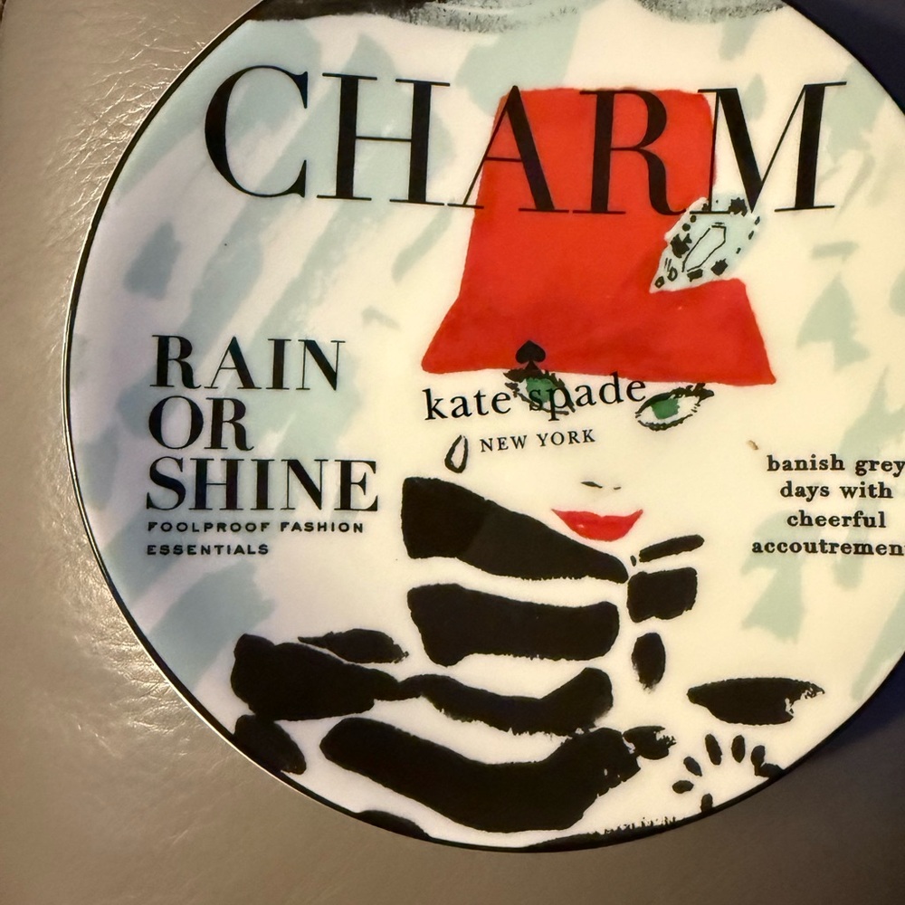 Kate Spade Charm Plates set of 4
